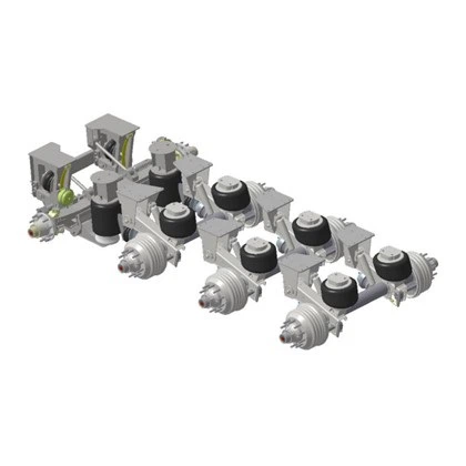CJRG410 Ferðamannarúta Fjögurra ása soðin torsion beam loftfjöðrun